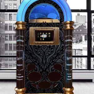 Black Flowers prebuilt Strausser jukebox